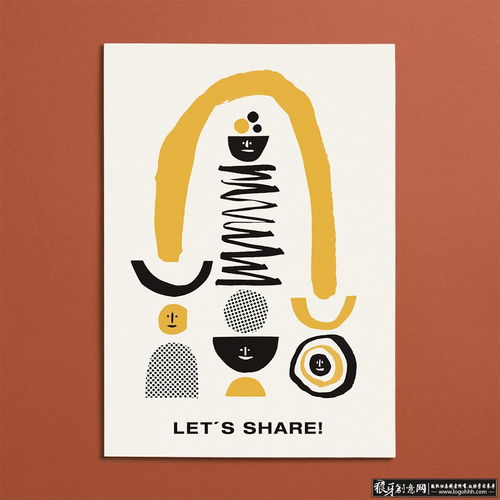 抽象人物插画在简约大气设计中的艺术魅力与实用价值